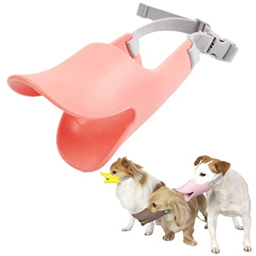 Maulkorb Mittlere Hunde Maulkorb Kleine Hunde Maulkorb Mittlere Hunde Maulkorb Für Mittelgroße Hunde Weiche Maulkorb Maulkörbe Zu Verhindern Beißen Maulkorb Für Kleine Hund pink,m von KunLS