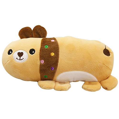 Spielzeug für Hunde Welpenspielzeug Hundespielzeug Spielzeug Hund Hundespielzeug Für Kleine Hundekugeln Quietschend Quietschendes Hundespielzeug Hund Soft Toys Für Kleine Hunde Brown von KunLS