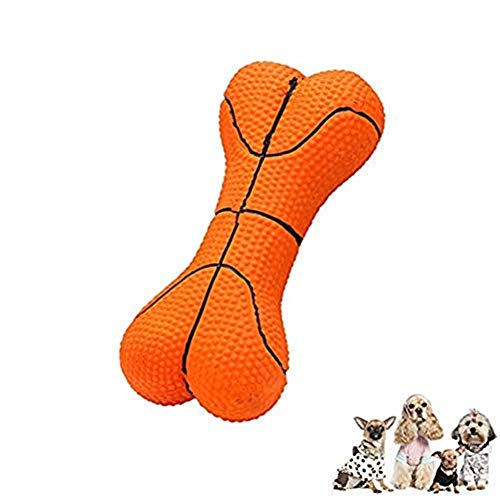 Spielzeug für Hunde Welpenspielzeug Hundespielzeug Spielzeug Hund Unverwüstliches Hundespielzeug Für Aggressives Kauen Hundespielzeug Für Kleine Hunde Latex Hundespielzeug orange von KunLS