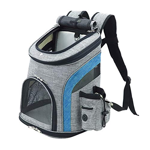 Tragetasche Hund Hunderucksack Hundetasche Katzentransportbox Katzen Rucksack Welpenträger Für Kleine Hundeträgertaschen Für Kleine Hunde Kleiner Hundeträger Blue von KunLS