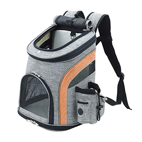 Tragetasche Hund Hunderucksack Hundetasche Katzentransportbox Katzen Rucksack Welpenträger Für Kleine Hundeträgertaschen Für Kleine Hunde Kleiner Hundeträger orange von KunLS