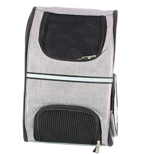 Tragetasche Hund Hundetasche Hunderucksack Katzentransportbox Transporttasche Katze Verstellbarer Hunderucksack Welpenträger Für Kleine Hundeträger Handtasche Gray von KunLS