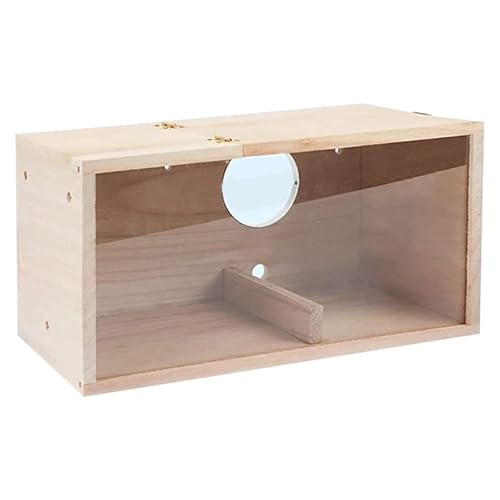 Kuntesetty DIY Vogelhaus, bemalbarer Nistkasten für Sittiche, geeignet für Bäume und Innenräume, Linke Öffnung Kuntesetty DIY Vogelhaus, bemalbarer Nistkasten für Sittiche, geeignet für Bäume und Innenräume, Linke Öffnung von Kuntesetty