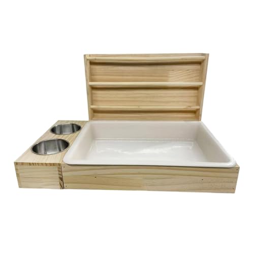 Kuntesetty Kaninchen Heu Feeder Hideout Meerschweinchen Heu Halter für Frettchen Bunny Meerschweinchen Kuntesetty Kaninchen Heu Feeder Hideout Meerschweinchen Heu Halter für Frettchen Bunny Meerschweinchen von Kuntesetty
