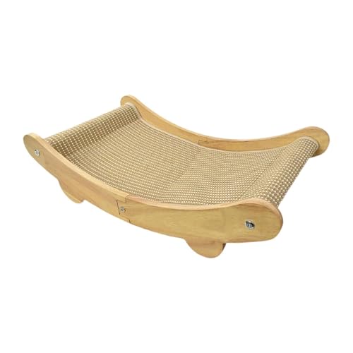 Kuntesetty Katzenkratzmöbel Aus Sisal, Stabiler Kratzbaum für Katzen, Holzliege Kuntesetty Katzenkratzmöbel Aus Sisal, Stabiler Kratzbaum für Katzen, Holzliege von Kuntesetty