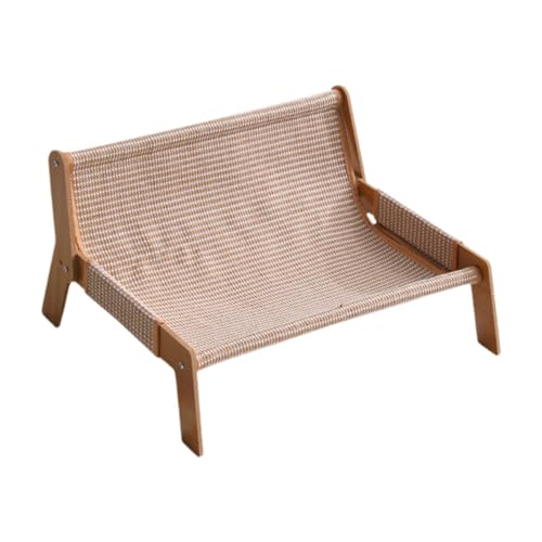 Kuntesetty Katzenliege mit Kratzbrett-Funktionalität, Möbel Schutz und Spielbereich für Kätzchen, Größe: 52 x 44 x 29 cm, Kissen Aus Jutestoff Kuntesetty Katzenliege mit Kratzbrett-Funktionalität, Möbel Schutz und Spielbereich für Kätzchen, Größe: 52 x 44 x 29 cm, Kissen Aus Jutestoff von Kuntesetty