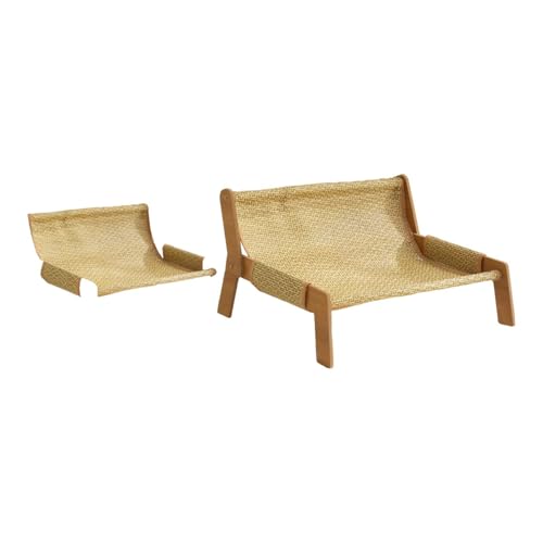 Kuntesetty Katzenliege mit Kratzbrett-Funktionalität, Möbel Schutz und Spielbereich für Kätzchen, Größe: 52 x 44 x 29 cm, Kühlkissen Kuntesetty Katzenliege mit Kratzbrett-Funktionalität, Möbel Schutz und Spielbereich für Kätzchen, Größe: 52 x 44 x 29 cm, Kühlkissen von Kuntesetty