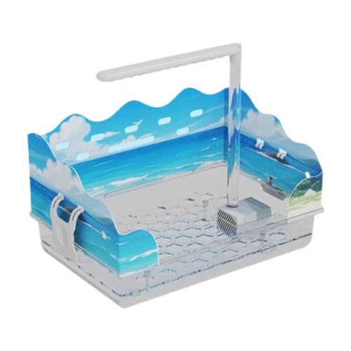 Kuntesetty Papageien-Duschsystem mit Wasserzirkulation, Zubehör für mittelgroße Vögel im Käfig, A Kuntesetty Papageien-Duschsystem mit Wasserzirkulation, Zubehör für mittelgroße Vögel im Käfig, A von Kuntesetty