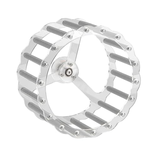 Kuntesetty Papageien Laufrad Als Spielzeug, Zubehör für Vögel Und Unzertrennliche, Metallstab, 24 cm Durchmesser Kuntesetty Papageien Laufrad Als Spielzeug, Zubehör für Vögel Und Unzertrennliche, Metallstab, 24 cm Durchmesser von Kuntesetty