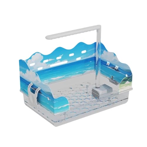 Kuntesetty Papageienbadewanne, elektrische Dusche für Vögel, tragbare Wasserschale für Wellensittiche, A Kuntesetty Papageienbadewanne, elektrische Dusche für Vögel, tragbare Wasserschale für Wellensittiche, A von Kuntesetty