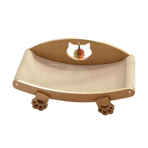 Kuntesetty Sisal-Kratzbrett für Katzen, kreatives Möbelstück zum Schlafen und Spielen, kein, 60x32x24cm Kuntesetty Sisal-Kratzbrett für Katzen, kreatives Möbelstück zum Schlafen und Spielen, kein, 60x32x24cm von Kuntesetty