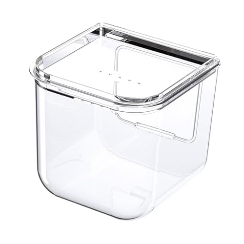 Kuntesetty Vogelbadewanne mit Haken, Käfigzubehör für kleine Vögel und Papageien, Ohne Futternapf Kuntesetty Vogelbadewanne mit Haken, Käfigzubehör für kleine Vögel und Papageien, Ohne Futternapf von Kuntesetty