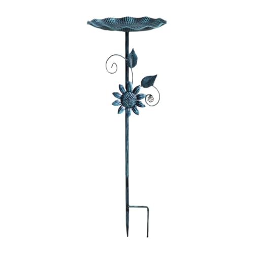 Kuntesetty Vogelhäuschen Aus Metall, Futterstation für Hinterhof Und Gartenzaun, Style A Kuntesetty Vogelhäuschen Aus Metall, Futterstation für Hinterhof Und Gartenzaun, Style A von Kuntesetty