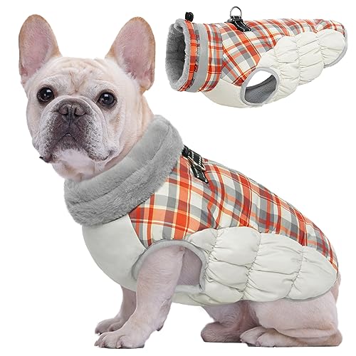 Kuoser Warme Hundejacke, Reflektierende Hundemantel, Winddichte Hundemantel für Kleine Hunde,Moden Hundemantel Grosse Hunde, Hunde Wintermantel, Hundemantel Mit Geschirr Rot M Kuoser Warme Hundejacke, Reflektierende Hundemantel, Winddichte Hundemantel für Kleine Hunde,Moden Hundemantel Grosse Hunde, Hunde Wintermantel, Hundemantel Mit Geschirr Rot M von Kuoser