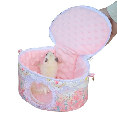 Kustimantu Hamster Transportbox,Tragbare Kleintier Transportbox Für Unterwegs - Verstellbarer Schultergurt Kratzfester Käfig Für Chinchillas, Kaninchen & Kleintiere Unterwegs Kustimantu Hamster Transportbox,Tragbare Kleintier Transportbox Für Unterwegs - Verstellbarer Schultergurt Kratzfester Käfig Für Chinchillas, Kaninchen & Kleintiere Unterwegs von Kustimantu