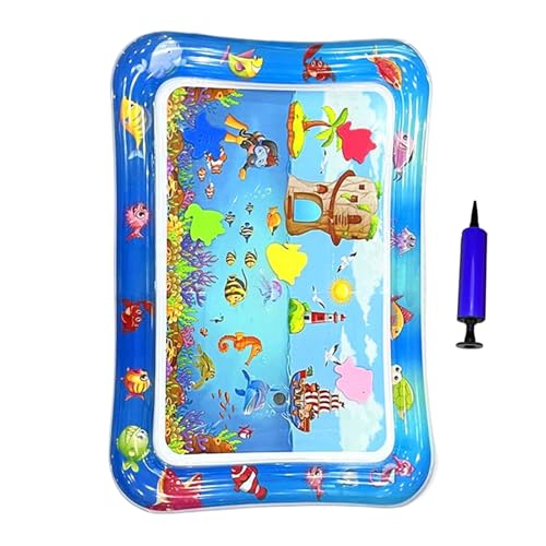 Kustimantu Katzen Wassermatte Spielmatte - Aufblasbare Trinkmatte 66 X 47 cm | wasserdichte Unterlage Aktivierend Kühlendes Spielzeug Für Innen Außen Kitten Reise Kustimantu Katzen Wassermatte Spielmatte - Aufblasbare Trinkmatte 66 X 47 cm | wasserdichte Unterlage Aktivierend Kühlendes Spielzeug Für Innen Außen Kitten Reise von Kustimantu