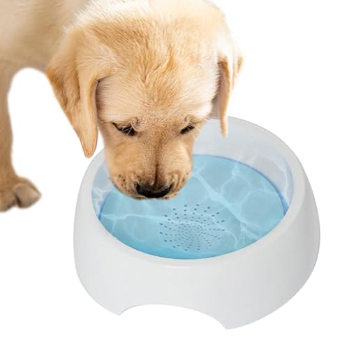 Kustimantu Pet Floating Water Dispenser, Spill Proof Dog Bowl | 1500 ml Katzenbrunnen | No-Slip-Lieferungen schwimmende Schüssel, große Kapazität, kein Tropfen für kleine Tiere von Kustimantu