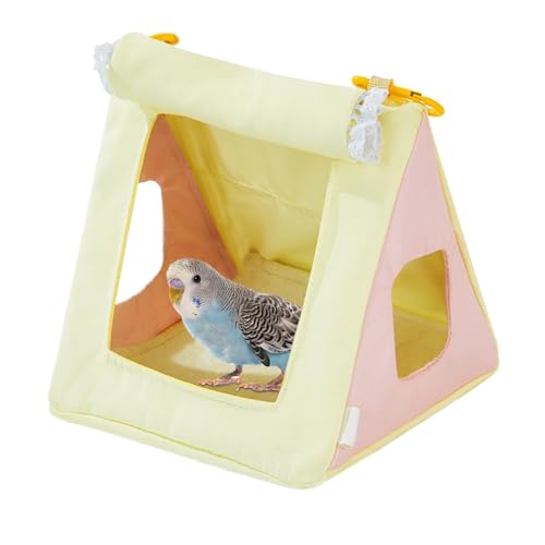 Kustimantu Seilennest, Vogelnest | SALAKEET CAGE Cockatiel TOYSE Hängematte - Vier Jahreszeiten Shotet House Accessoires für Wellensittiche, Lovebird, von Kustimantu