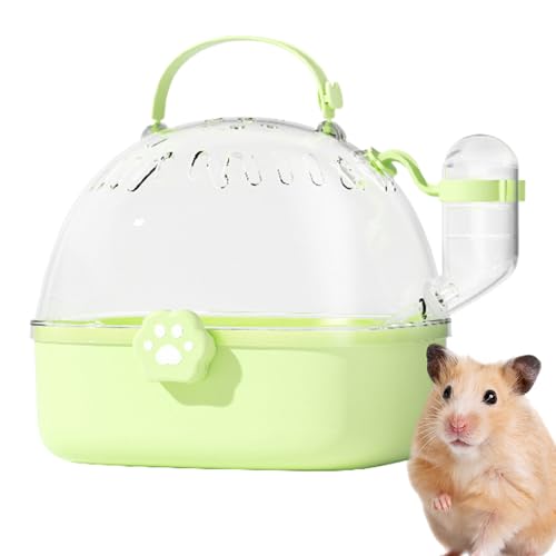 Kustimantu Vogel-Transporter, Hamster-Transportkäfig für den Transport | Zubehör für Vogelkäfig, kompakte Panoramaansicht, transparent, für den Transport im Freien im Freien Kustimantu Vogel-Transporter, Hamster-Transportkäfig für den Transport | Zubehör für Vogelkäfig, kompakte Panoramaansicht, transparent, für den Transport im Freien im Freien von Kustimantu
