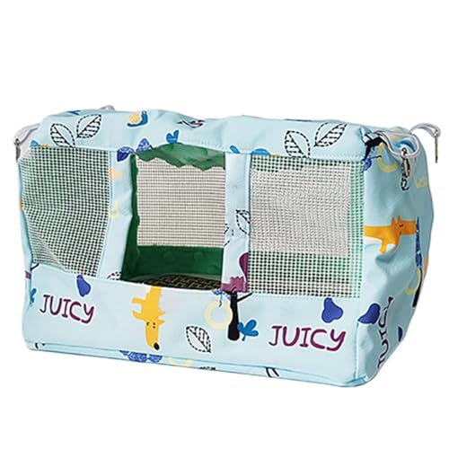 Kustimantu Vogelhaus, Papageienkäfig, atmungsaktives Schlafbett für Vögel mit Kühlkissen, wasserdichtes Haustierzelt für Cockatiel Conure Lovebird Kustimantu Vogelhaus, Papageienkäfig, atmungsaktives Schlafbett für Vögel mit Kühlkissen, wasserdichtes Haustierzelt für Cockatiel Conure Lovebird von Kustimantu