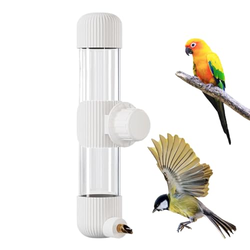 Kustimantu Vogelwasserspender für Käfig, Wasserspender für Vögel | Automatischer Maulwasserspender – Wasserspender vom Typ Schlag, überlaufsicher Kustimantu Vogelwasserspender für Käfig, Wasserspender für Vögel | Automatischer Maulwasserspender – Wasserspender vom Typ Schlag, überlaufsicher von Kustimantu