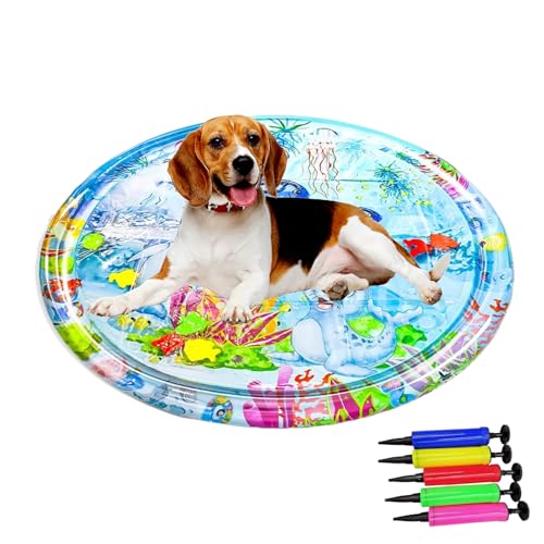 Kustimantu Wasserspielmatte Für Katzen | Haustier Wassersinneskissen | Interaktives Katzenspiel Für Tiere, Komfortable Kühlmatte Bei Kustimantu Wasserspielmatte Für Katzen | Haustier Wassersinneskissen | Interaktives Katzenspiel Für Tiere, Komfortable Kühlmatte Bei von Kustimantu