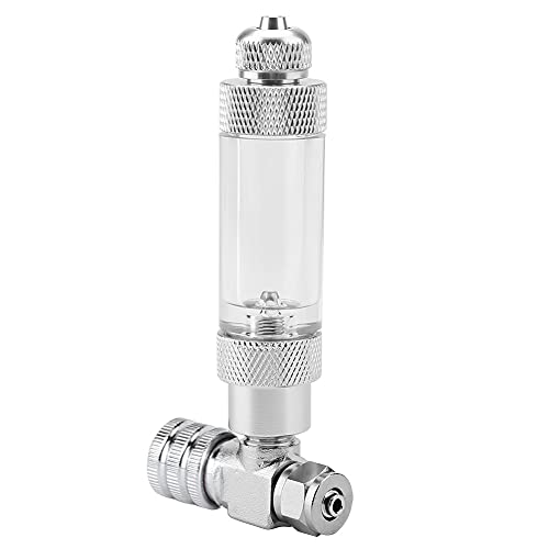 Kuuleyn Aquarium-Rückschlagventil, Glas-Aquarium-Zubehör, Aquarium-System, CO2-Regler, Nadel, Rückschlagventil, Blasenzähler, Aquarium-Zubehör (Double-head micro valve + anti-return bubble) von Kuuleyn