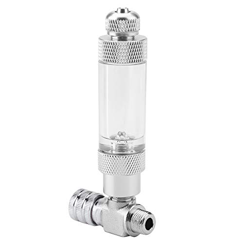 Kuuleyn Aquarium-Rückschlagventil, Glas-Aquarium-Zubehör, Aquarium-System, CO2-Regler, Nadel, Rückschlagventil, Blasenzähler, Aquarium-Zubehör (Single head micro valve + anti-return bubble) von Kuuleyn