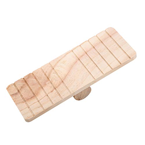 Kuuleyn Juguetes de Madera para hámster, jaula de juegos para animales pequeños, juguete para masticar, accesorios para mascotas, juguete de Madera para mascotas pequeñas, von Kuuleyn