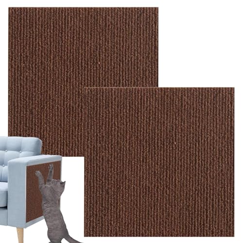 Katzenkratzpads, Kratzschutz Katzenkratzmatte, Kratzschutz Sofa Katze, Kratzmatte Katze Wand Zuschneidbar, Selbstklebend Kratzteppich Katze Wand, Kratzteppich Sisal Für Katzen, Kratzmatte Für Katzen von Kuxiptin