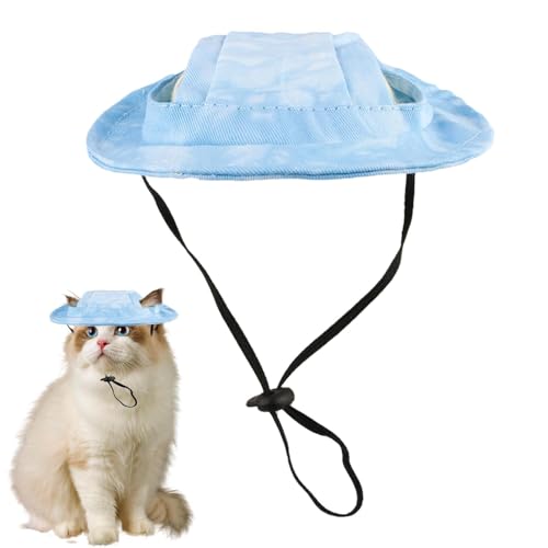 Kuxiptin Eimer Hut für kleine Haustiere, Eimerhut für Haustiere – Fischerhut für Haustiere | Haustierkostüm für Haustiere von Kuxiptin