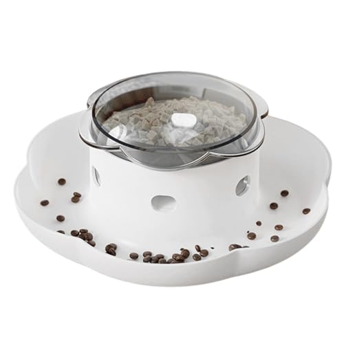 Kuxiptin Hundefutter-Puzzle-Futterspender, Hunde-Puzzle-Slow-Feeder,Slow Feeder Training Interaktiver Futternapf - Mental Treat Dispenser Bowl Relief Dispenser Puzzle-Spielzeug für Welpen und von Kuxiptin