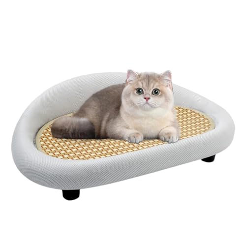 Kuxiptin Katzenkratzbett, Katzenkratzbretter für Hauskatzen - 2-in-1-Katzen-Lounge-Bett-Nest | Atmungsaktives Kratz-Lounge-Katzenbett zum Schutz von Möbeln, zum Training und für Hauskätzchen von Kuxiptin