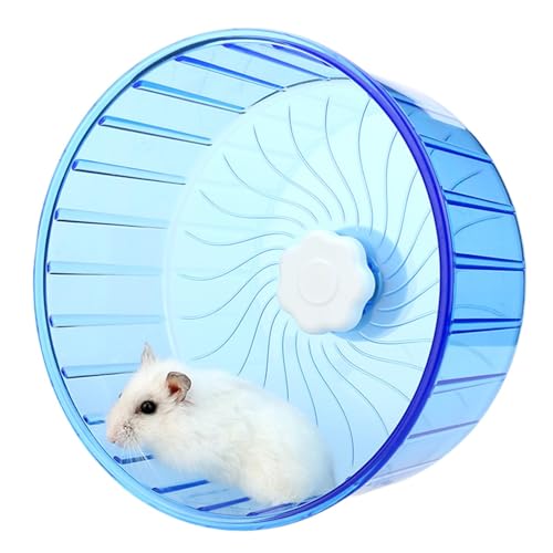 Kuxiptin Leises Hamsterrad,Kleines Hamsterrad - Hamster-Laufrad | Leise Hamster-Übungsräder, Spinner-Hamster-Laufräder für Zwerghamster von Kuxiptin