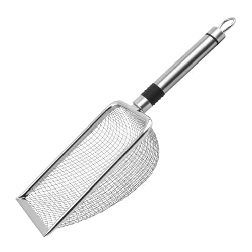 Kznifmk Reinigung für Haustiere, Schaufel für Katzenstreu, aus Metall, Schaufel für Katzenkot für Haustiere, Reinigungswerkzeug für Katzentoilette, Ultra-A Kznifmk Reinigung für Haustiere, Schaufel für Katzenstreu, aus Metall, Schaufel für Katzenkot für Haustiere, Reinigungswerkzeug für Katzentoilette, Ultra-A von Kznifmk