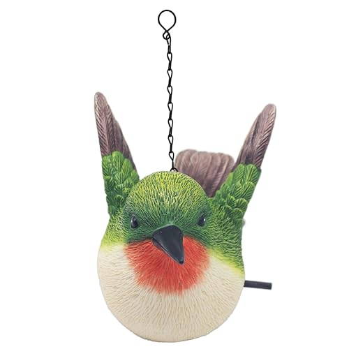 Lesser & Pavey Kolibri-Vogelhaus von Bird Houses Hängeornamente für Zimmer und Heimdekoration, ideales Schlüsselanhänger, Geschenke für Damen und Herren, Vogel-Ornamente, Geschenke für jeden Anlass von L & P Home & Gifts