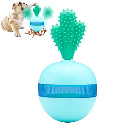 LALAAI Pet Snack Leakage Toy,Teeth Grinding and Cleaning,Tumbler Food Ball,Cat Toy, Dog Toy von LALAAI