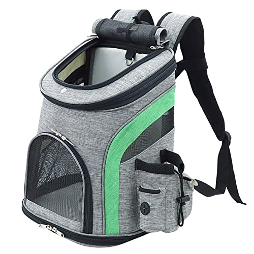 Multifunktionaler Haustier-Rucksack, Reise-Katzen- und Hundetransportbox, tragbarer Haustier-Rucksack, geeignet zum Ausgehen (C1 31 x 25 x 39 cm) von LANAZU