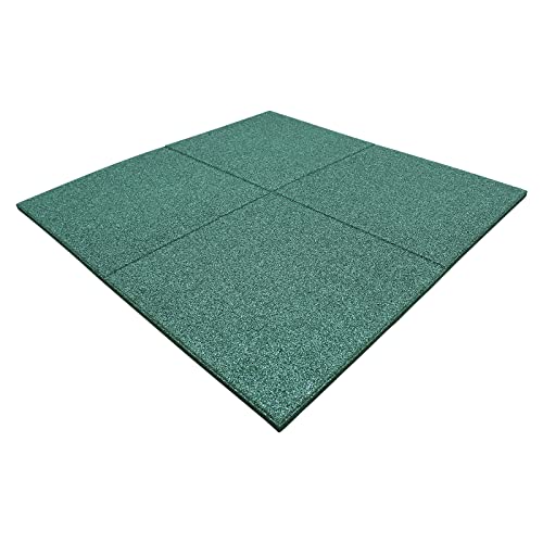 LANDGRID 1m² Liegematte 50x50x4cm Grün Outdoor Schlaf Schonmatte Hunde Katzen Bett Schlafen Garten von LANDGRID