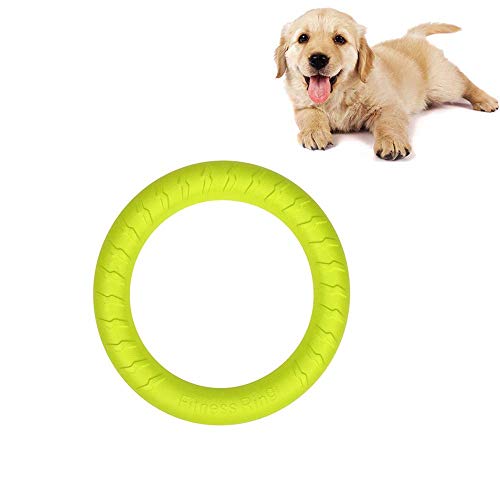 LANGING Hundespielzeug Ring Wasser schwimmend Outdoor Fitness fliegende DiscsTug of War interaktiver Trainingsring von LANGING