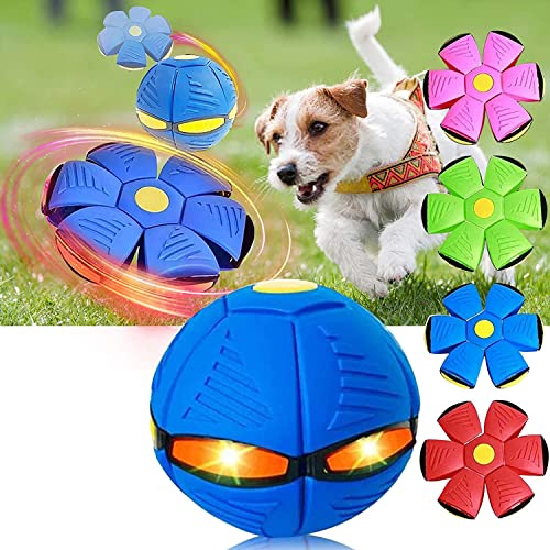 2023 Neues Haustierspielzeug Flying Saucer Ball, Flying Saucer Ball Hundespielzeug, Haustierspielzeug Fliegende Untertasse, Hundespielzeug, Haustier fliegende Untertasse, Ball für Hunde von LANRUE