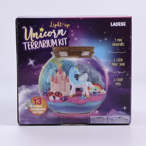 Einhorn-Terrarium-Set für Kinder, Unicorn Kit von LAOESE