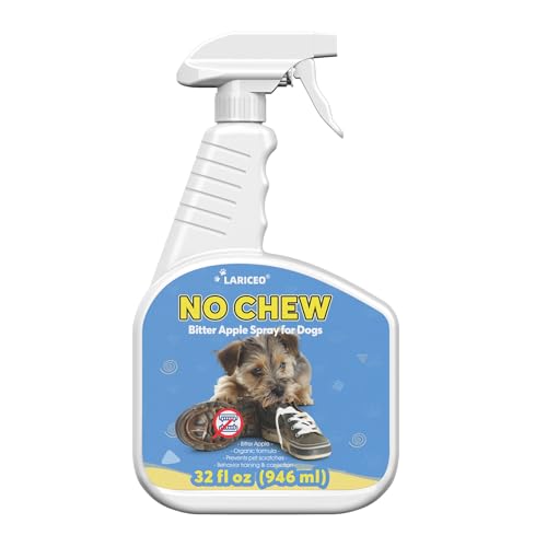 LARICEO 907.2 g Anti-Dog Bite Spray, eine leistungsstarke Formel, um zerstörerisches Kauen einzudämmen und Häuser zu schützen. von LARICEO