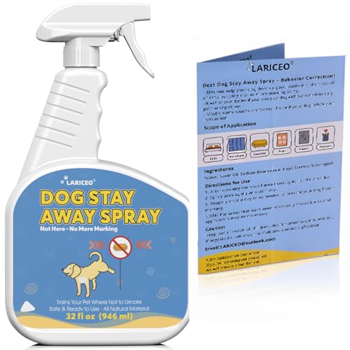 LARICEO Not Here Anti-Hunde-Urinspray – eine einfach anzuwendende Lösung, um Hundeurin zu verhindern, sanft und effektiv, 907 ml von LARICEO