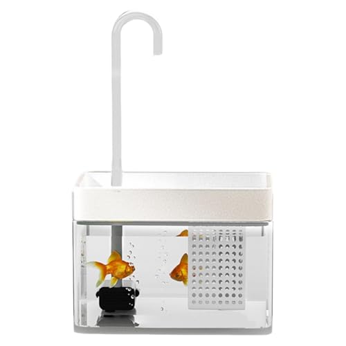 Automatischer Katzenwasserbrunnen, automatischer Hundewasserspender,Transparenter Wasserkatzenbrunnen | 1500 ml Aquarium, automatischer Hunde- und Katzenwasserbrunnen mit Filterbox/geräuschloser Pumpe von LATAFA