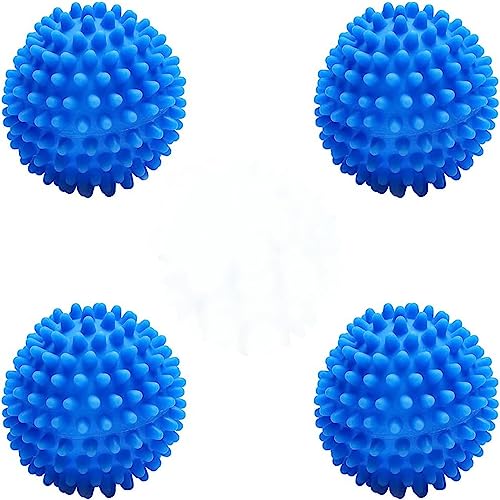 LATRAT Waschkugel für Waschmaschine,4 Stück Trocken Balle,Waschmaschine Waschball Trockner Bälle Wiederverwendbare Dryer Balls Wäschetrockner Ball Trocknen Ball von LATRAT