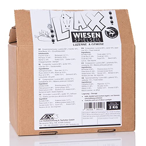 LAX Wiesen Spielseil - Luzerne + Gemüse - 2er Pack von LAX