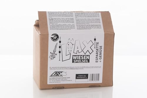 Lax Wiesen Spielseil Esparsette-Gemüse – 2 Stück á 1 kg von LAX