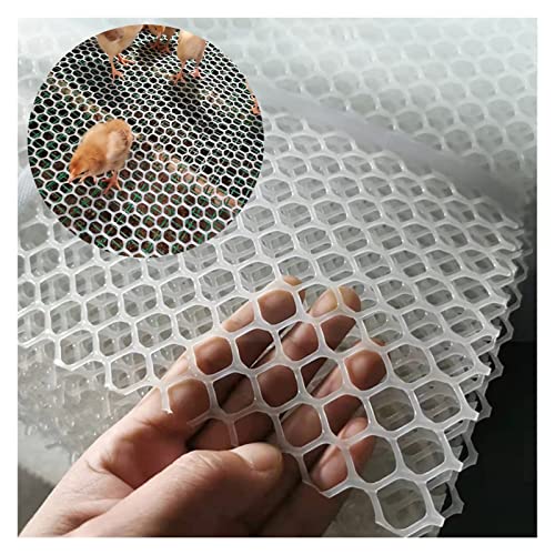 Wiederverwendbare Gartennetzzaun, PVC-beschichtetes Geflügelnetz aus Kunststoff, verdickter Bauzaun for Garten und Hof, Zaungeflecht for Icken/Hunde/Kaninchen/Eichhörnchen(0.5x10m/1.6x32ft) von LCUVIMPEX