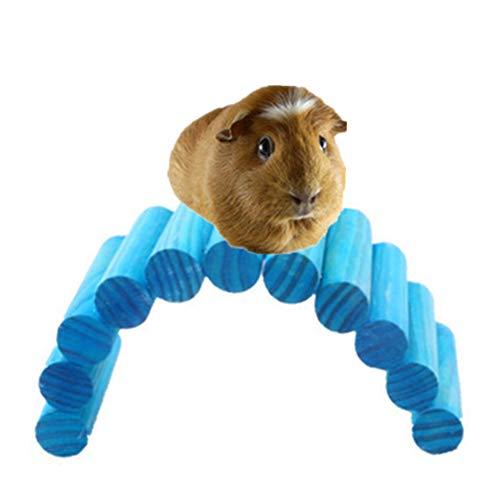 Hamster Spielzeug für den käfig Hamster Spielzeug Hamster Sand Hamster Haus Hamster Klettern Spielzeug Kaninchen Spielzeug Hamster käfig Blue von LEDDP